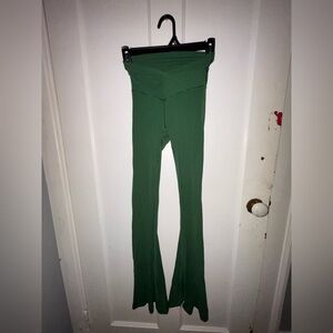 Green Yoga Pants